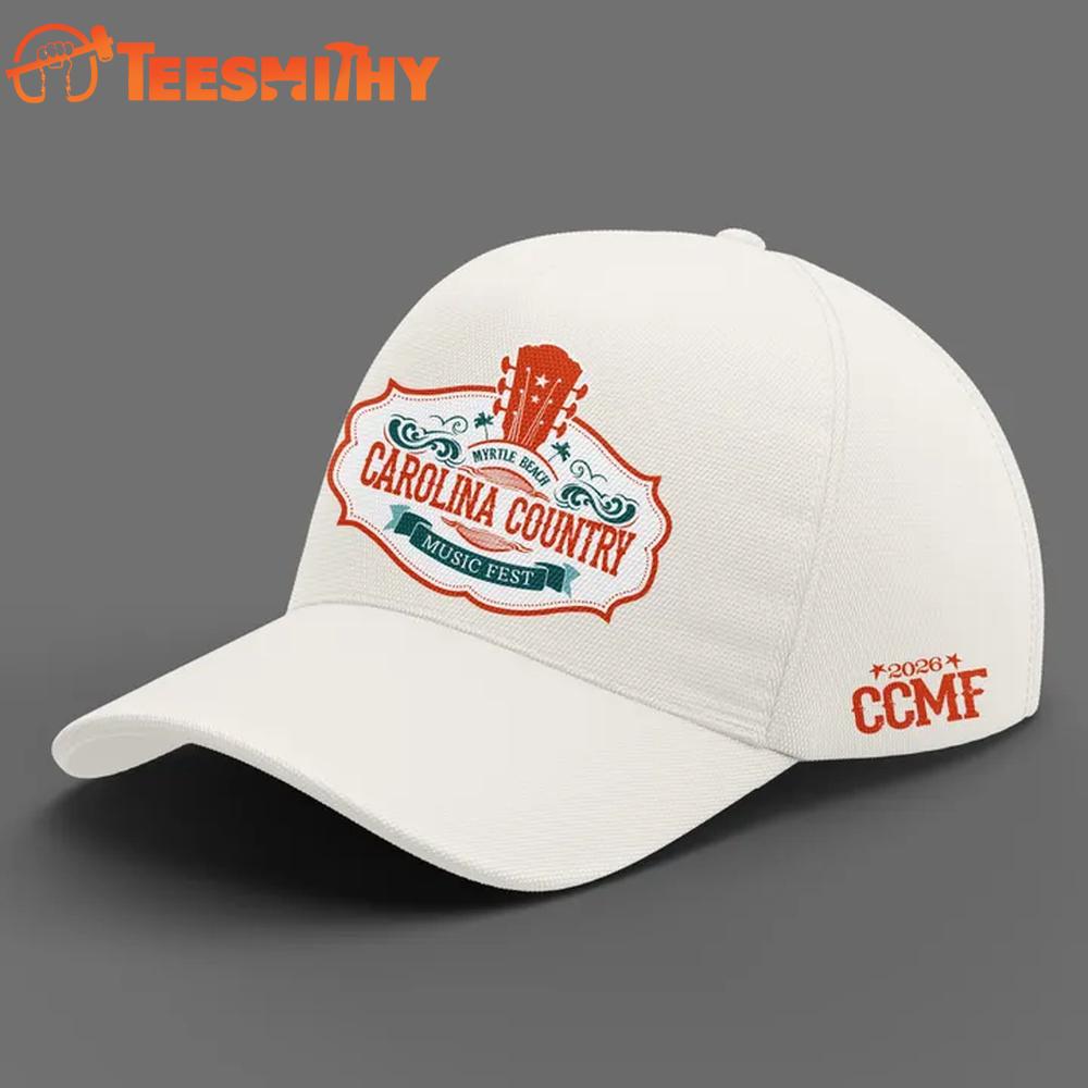 Carolina Country Music Fest 2026 Limited Edition White Cap
