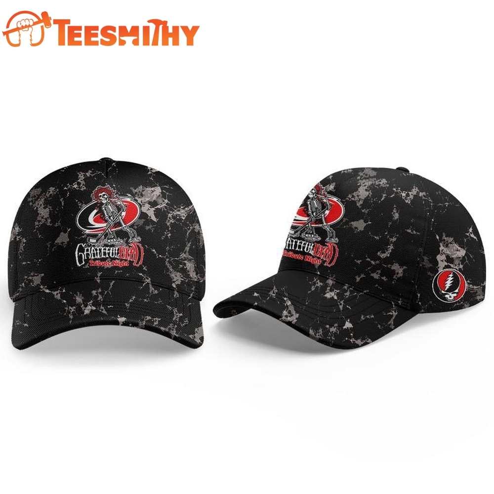 Carolina Hurricanes Grateful Dead Night 2026 Graphic Cap