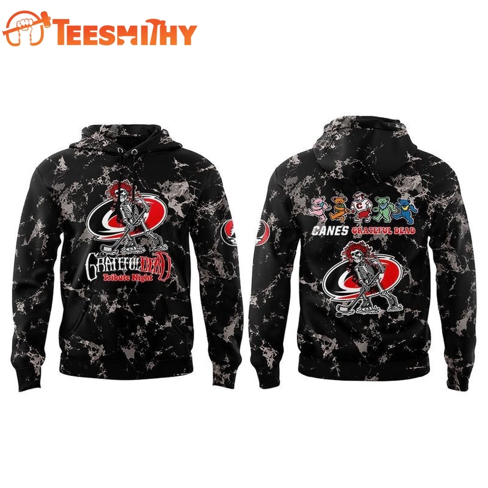 Carolina Hurricanes Grateful Dead Night 2026 Special New Hoodie
