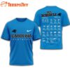 Carolina Panthers 2025 Football Schedule Unisex 3D Shirt
