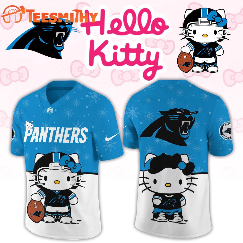Carolina Panthers 2026 NFL Hello Kitty Limited New Football Jersey