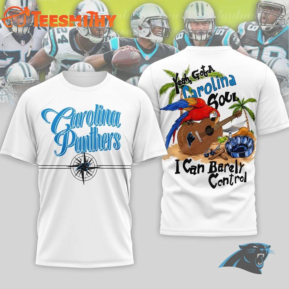 Carolina Panthers 2026 NFL Jimmy Buffett Summer 3D Shirt