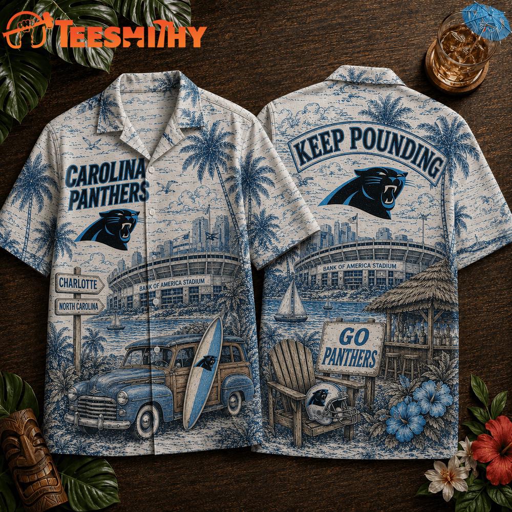 Carolina Panthers 2026 NFL Summer Vintage Hawaiian Shirt