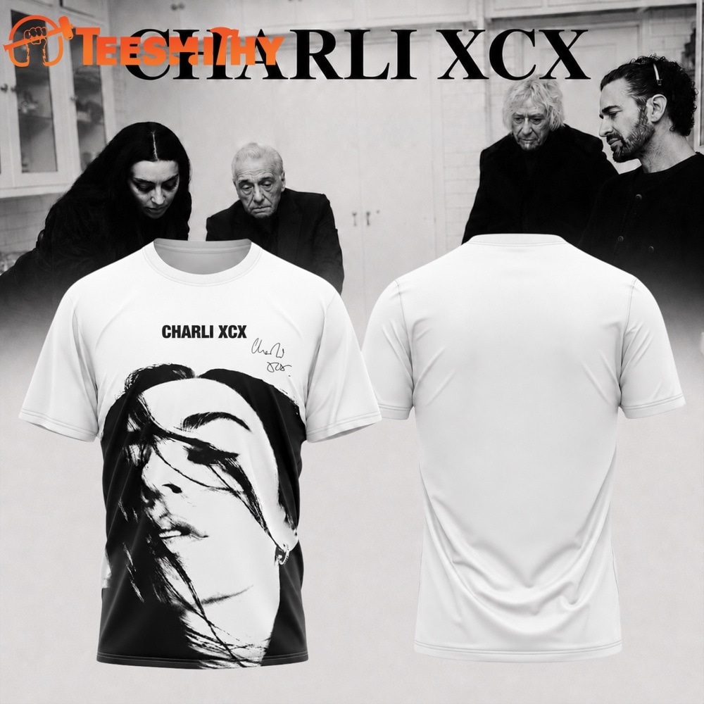Charli XCX Album Music Fashion Film 2026 White T Shirt