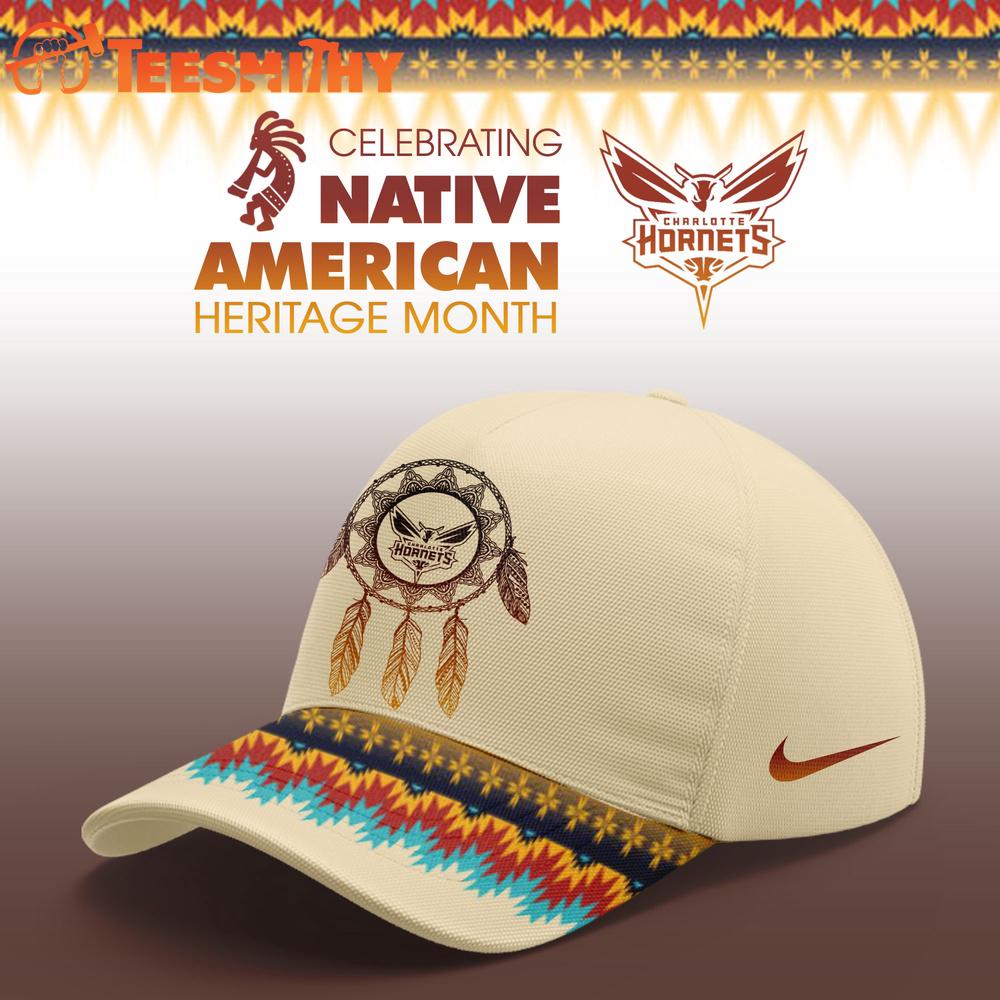 Charlotte Hornets NBA Native American Heritage Limited Edition Classic Cap