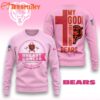 Buffalo Bills 2025 NFL My God Is Stronger Than Breast Cancer Chritmas Sweater