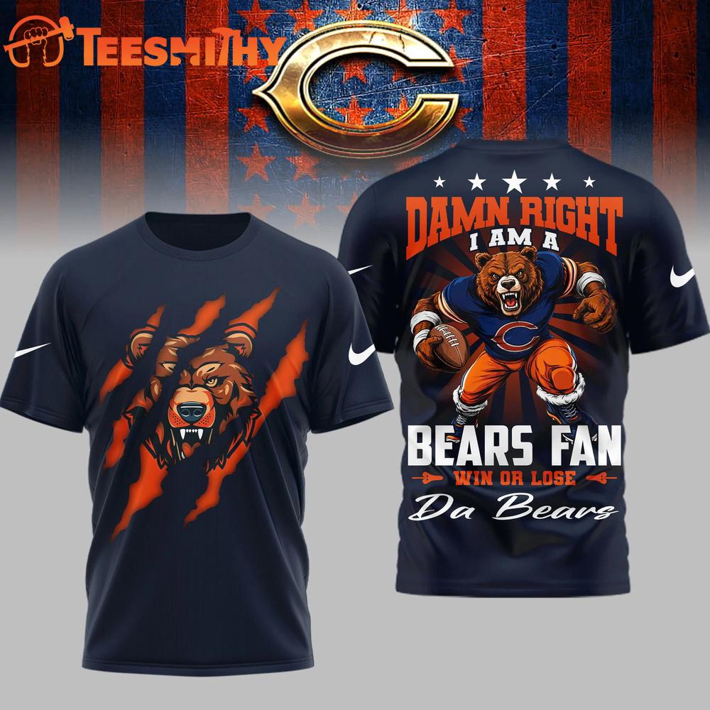 Chicago Bears 2026 NFL Da Bears Special New 3D Shirt
