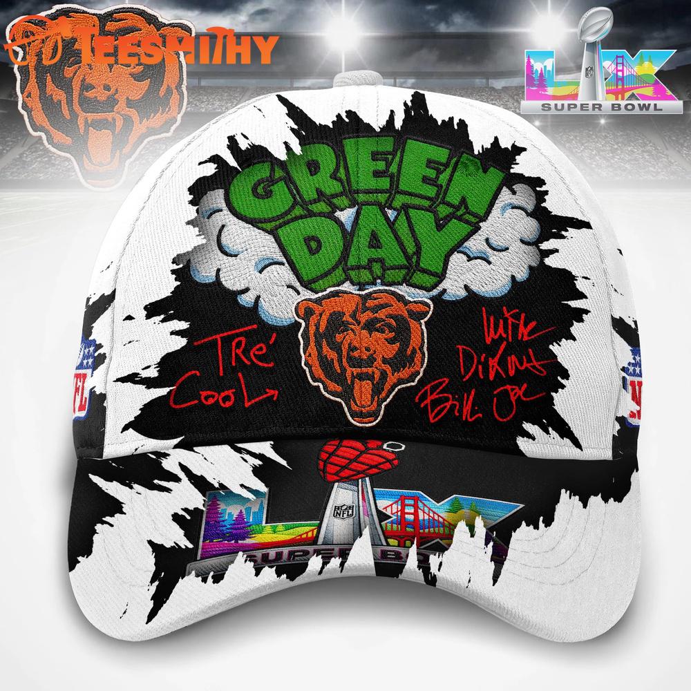 Chicago Bears 2026 NFL Green Day Classic Cap