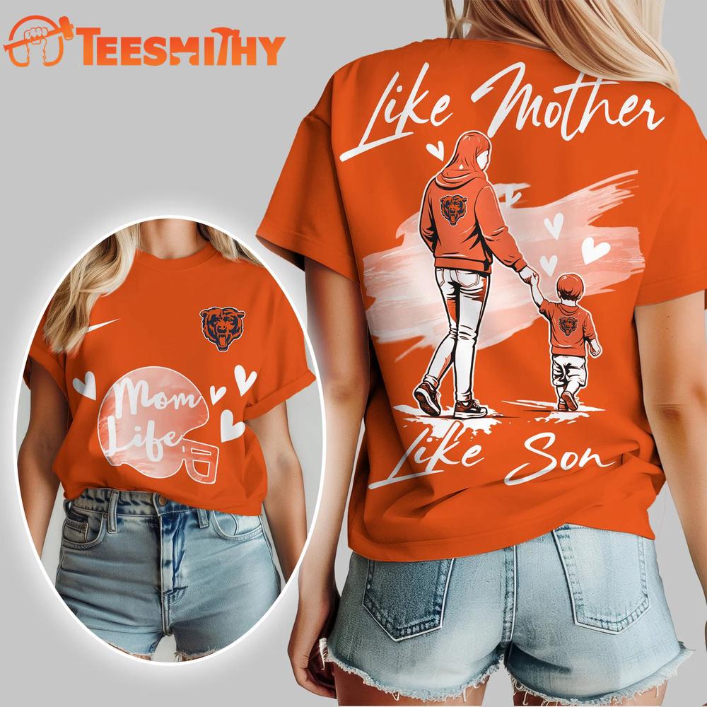 Chicago Bears 2026 NFL Like Mother Like Son Unisex 3D Shirt