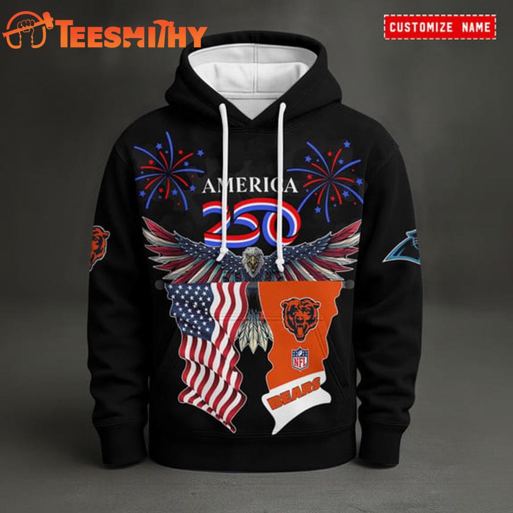Chicago Bears 250th Anniversary of American 2026 Hoodie