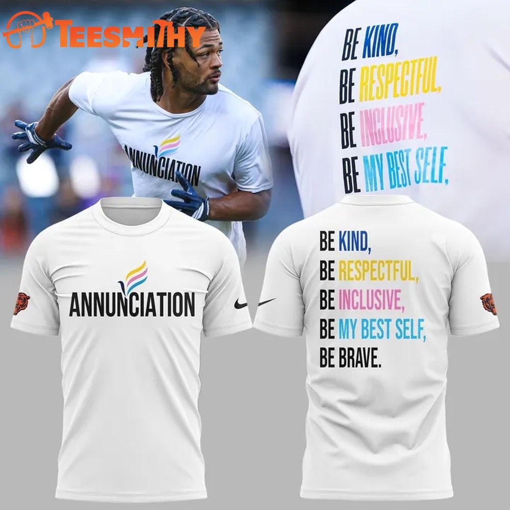 Chicago Bears Annunciation 2026 T Shirt
