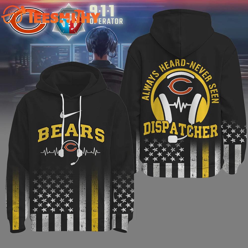 Chicago Bears NFL Dispatcher Fan Hoodie Shirt