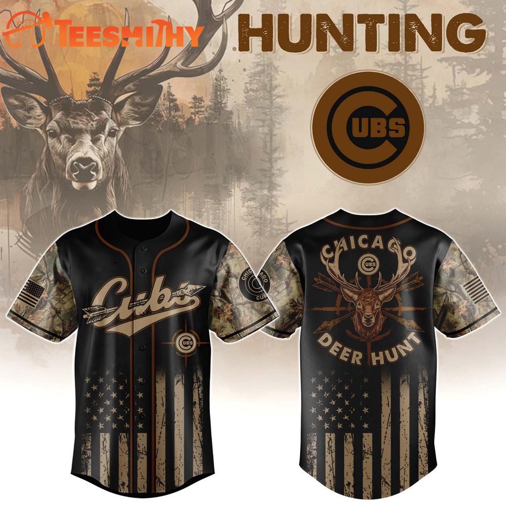 Chicago Cubs x Deer Hunting Jersey Limited Edition Custom Baseball Jersey