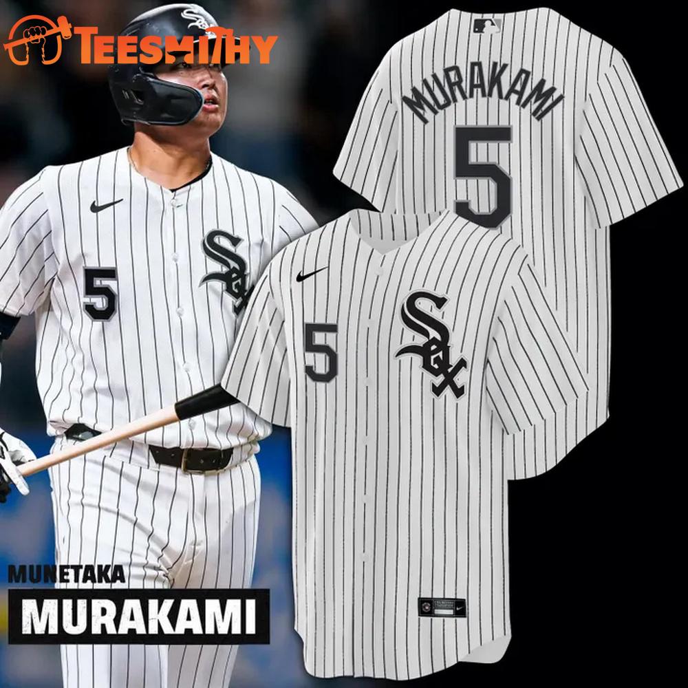 Chicago White Sox Munetaka Murakami White Home Replica Baseball Jersey