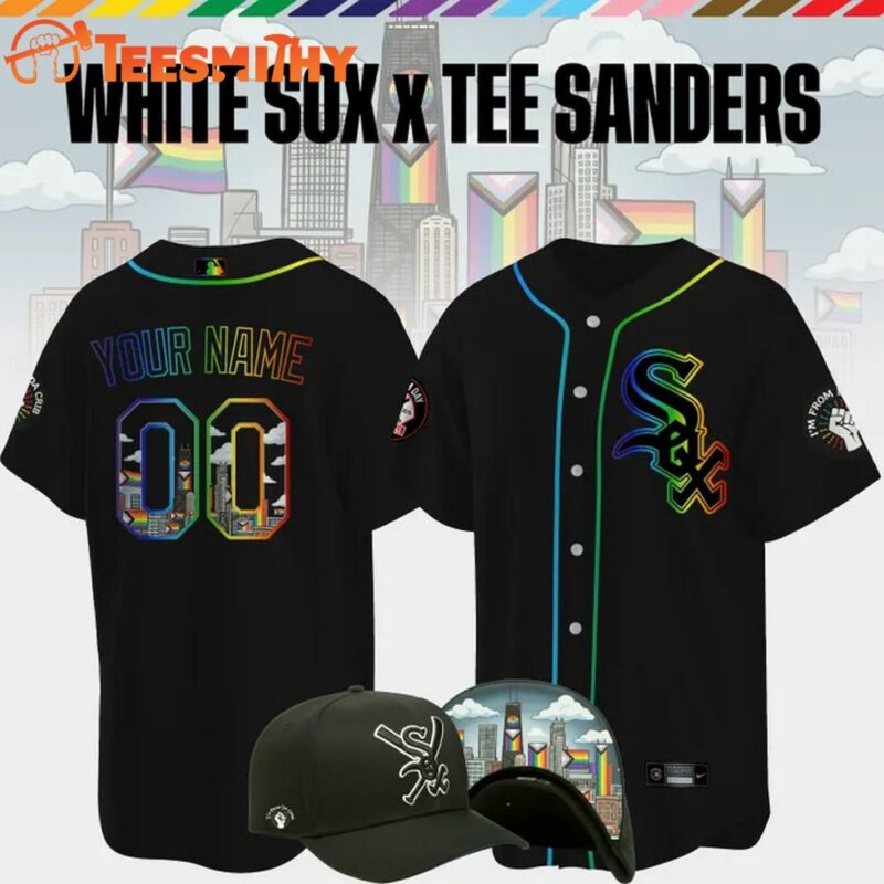 Chicago White Sox x Tee Sanders Pride Month Baseball Jersey