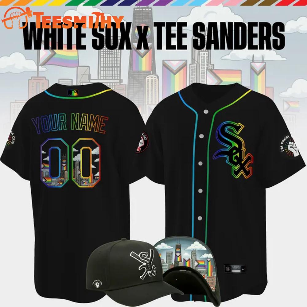 Chicago White Sox x Tee Sanders Pride Month Baseball Jersey