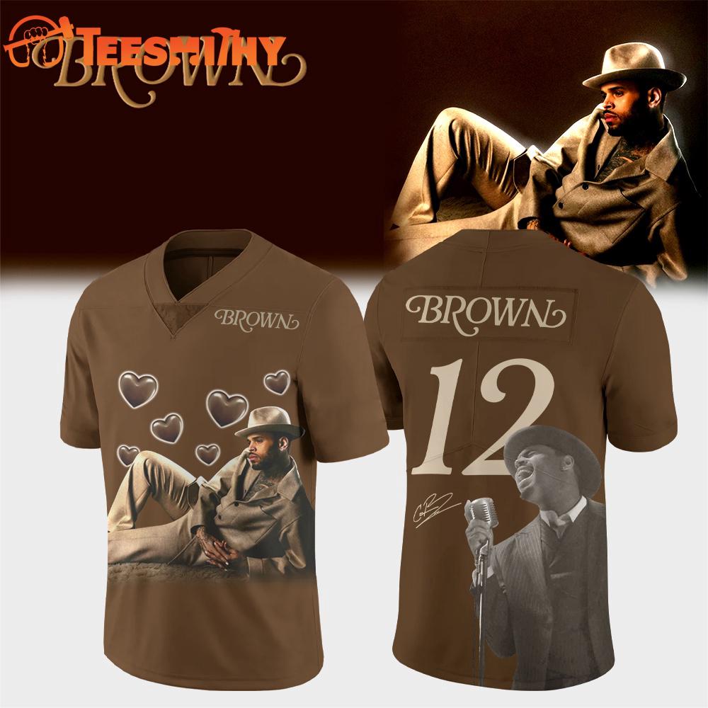 Chris Brown Brown’s Album 2026 Football Jersey