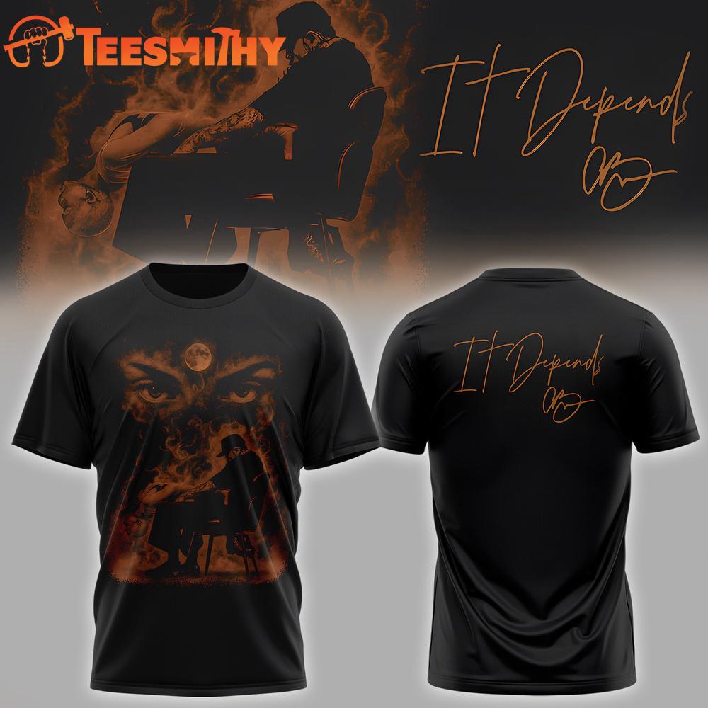 Chris Brown It Depends 2026 T Shirt