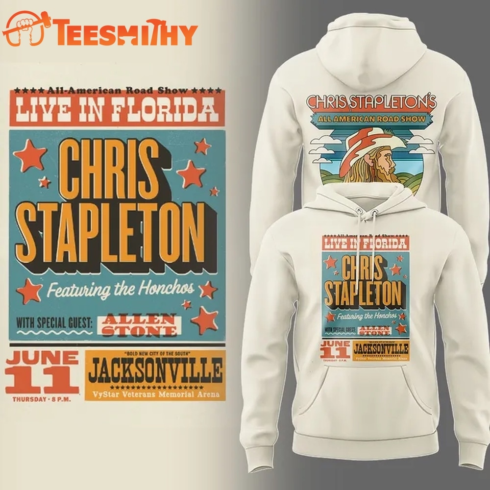 Chris Stapleton All American Road Show 2026 New Hoodie