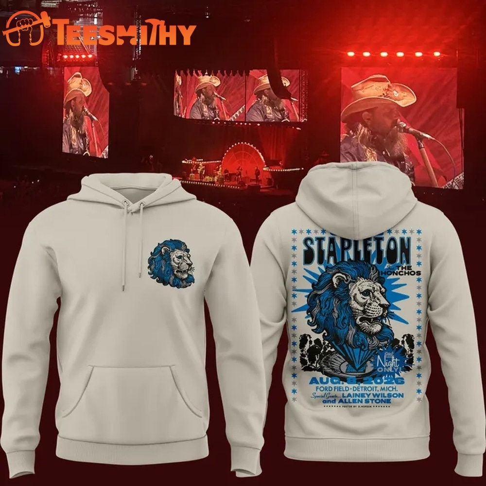 Chris Stapleton Show Detroit, MI 2026 Hoodie