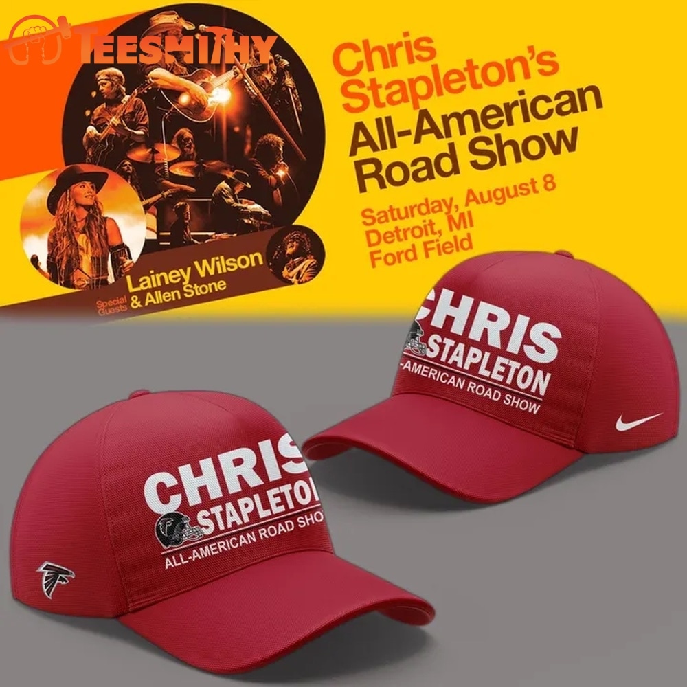 Chris Stapleton x Atlanta Falcons All American Road Show 2026 Red Cap