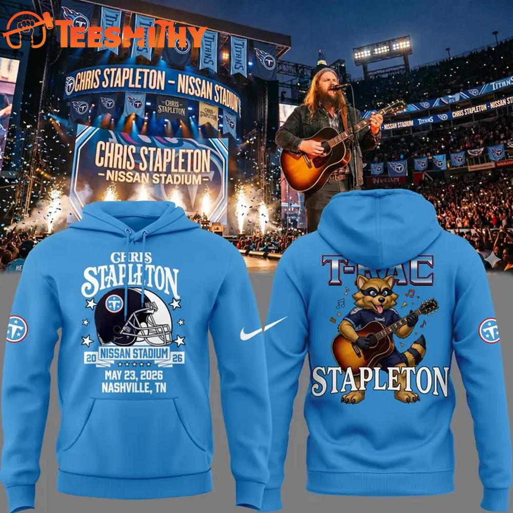 Chris Stapleton x Tennessee Titans Chris Stapleton's All-American Road Show Tour 2026 Hoodie