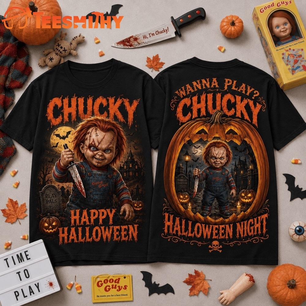Chucky Halloween Night Great Pumpkin T Shirt
