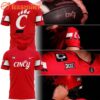 Cincinnati Bearcats Football Red Uniform Limited Edition 3D Shirt