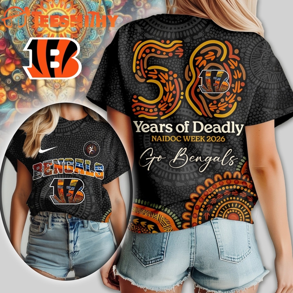Cincinnati Bengals NFL Naidoc Week 2026 Unisex 3D Shirt
