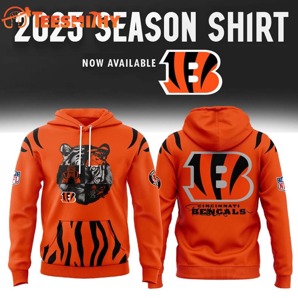 Cincinnati Bengals Now Available 2025 Season Limited Edition Hoodie Cincinnati Bengals Now Available 2025 Season Limited Edition Hoodie