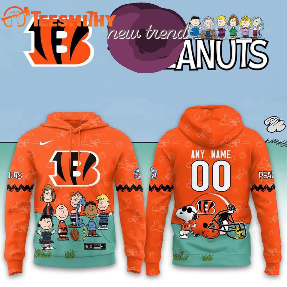 Cincinnati Bengals x Peanuts 2026 Special New Hoodie