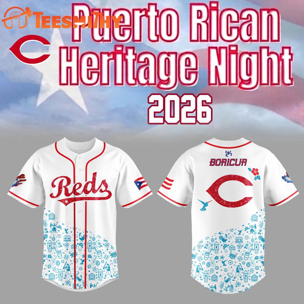 Cincinnati Reds Jesus Won 2026 Baseball Jersey