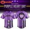 Cincinnati Reds x Purple Heart Day New Design Baseball Jersey