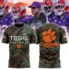 Clemson Tigers Football x Military Appreciation 2025 Camo T Shirt
