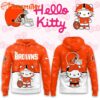 Cleveland Browns 2025 Football Christmas Hello Kitty Hoodie Shirt