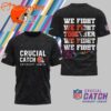 Cleveland Browns 2025 NFL Crucial Catch Intercept Cancer We Fight Together 3D Shirt