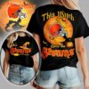 Cleveland Browns 2025 NFL Halloween Witch Unisex 3D Shirt