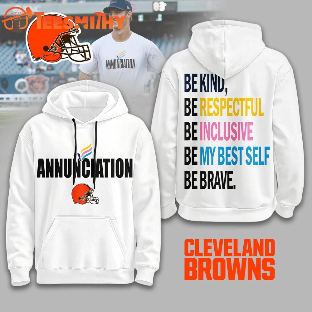Cleveland Browns NFL Annunciation Limited Edition Hoodie Shirt