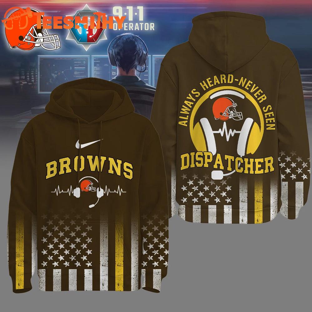 Cleveland Browns NFL Dispatcher Fan Hoodie Shirt