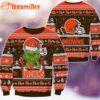 Cleveland Browns NFL Grinch Football Limited Ugly Christmas Sweater