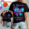 Dallas Cowboys NFL No Story Should End Too Soon Suicide Prevention Awareness Unisex 3D Shirt