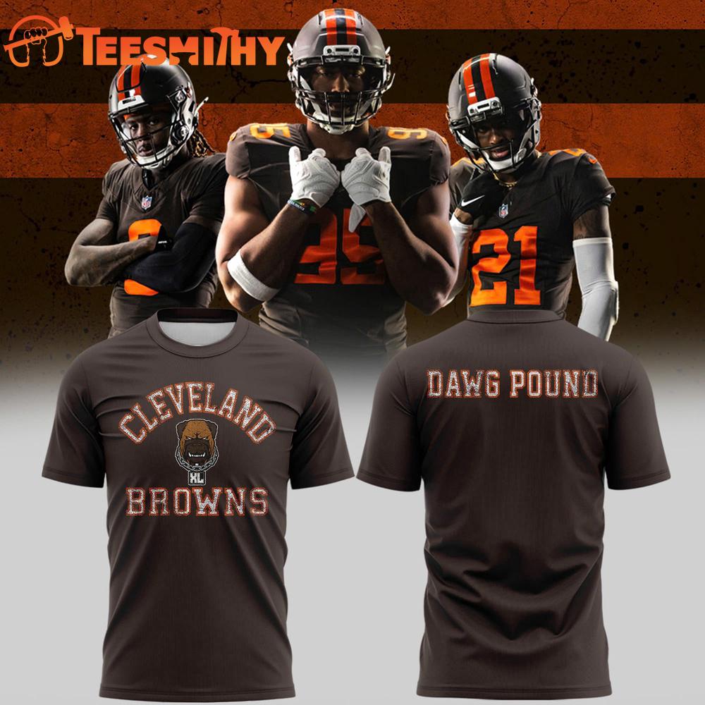 Cleveland Browns Special Edition Dawg Pound 2025 T Shirt Cleveland Browns Special Edition Dawg Pound 2025 T Shirt