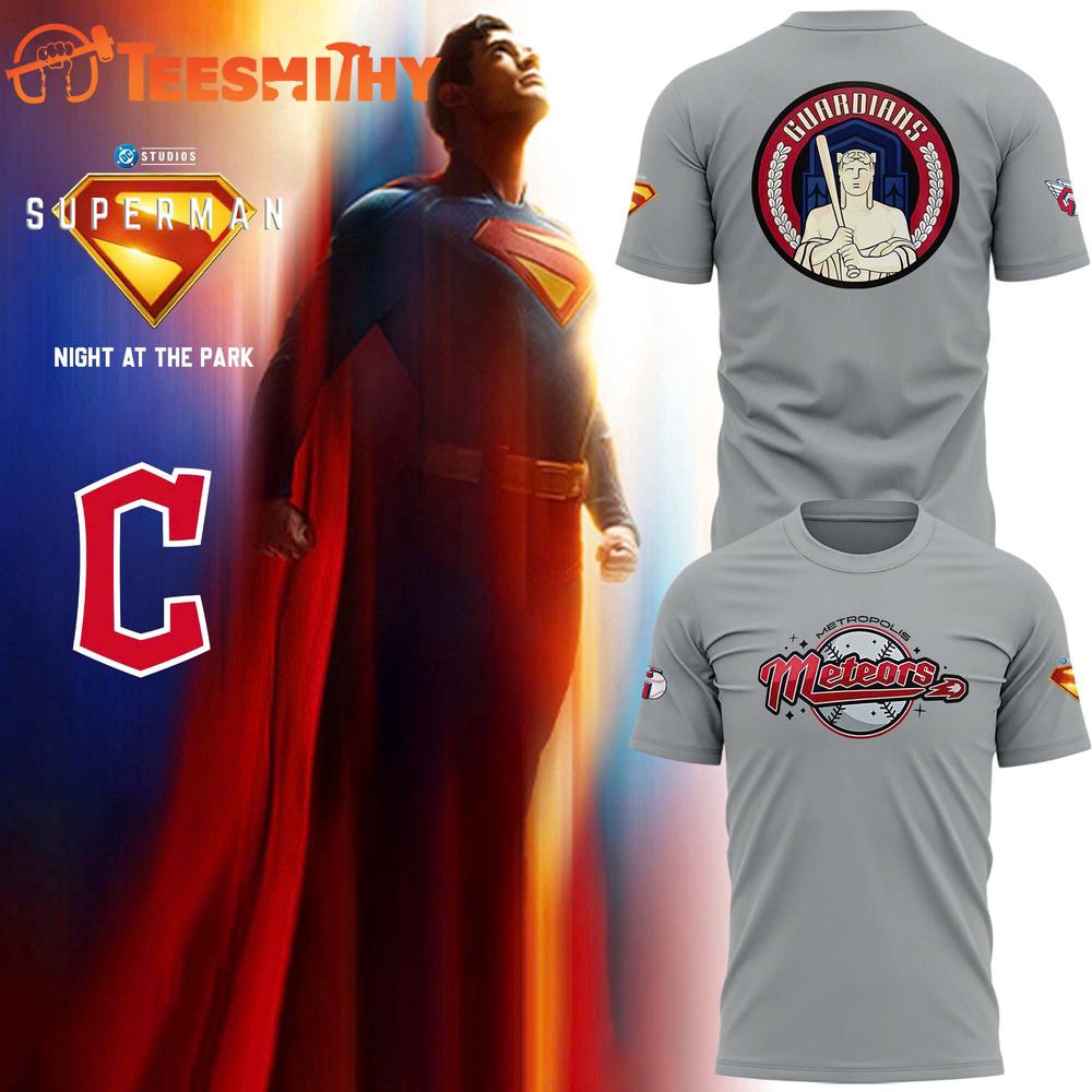 Cleveland Browns Superman Night Metropolis Meteors T Shirt