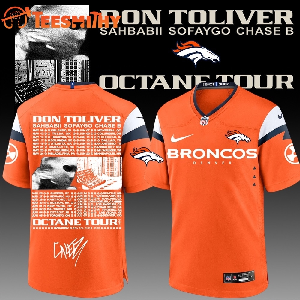 Cleveland Browns x Don Toliver Octane Tour Football Jersey