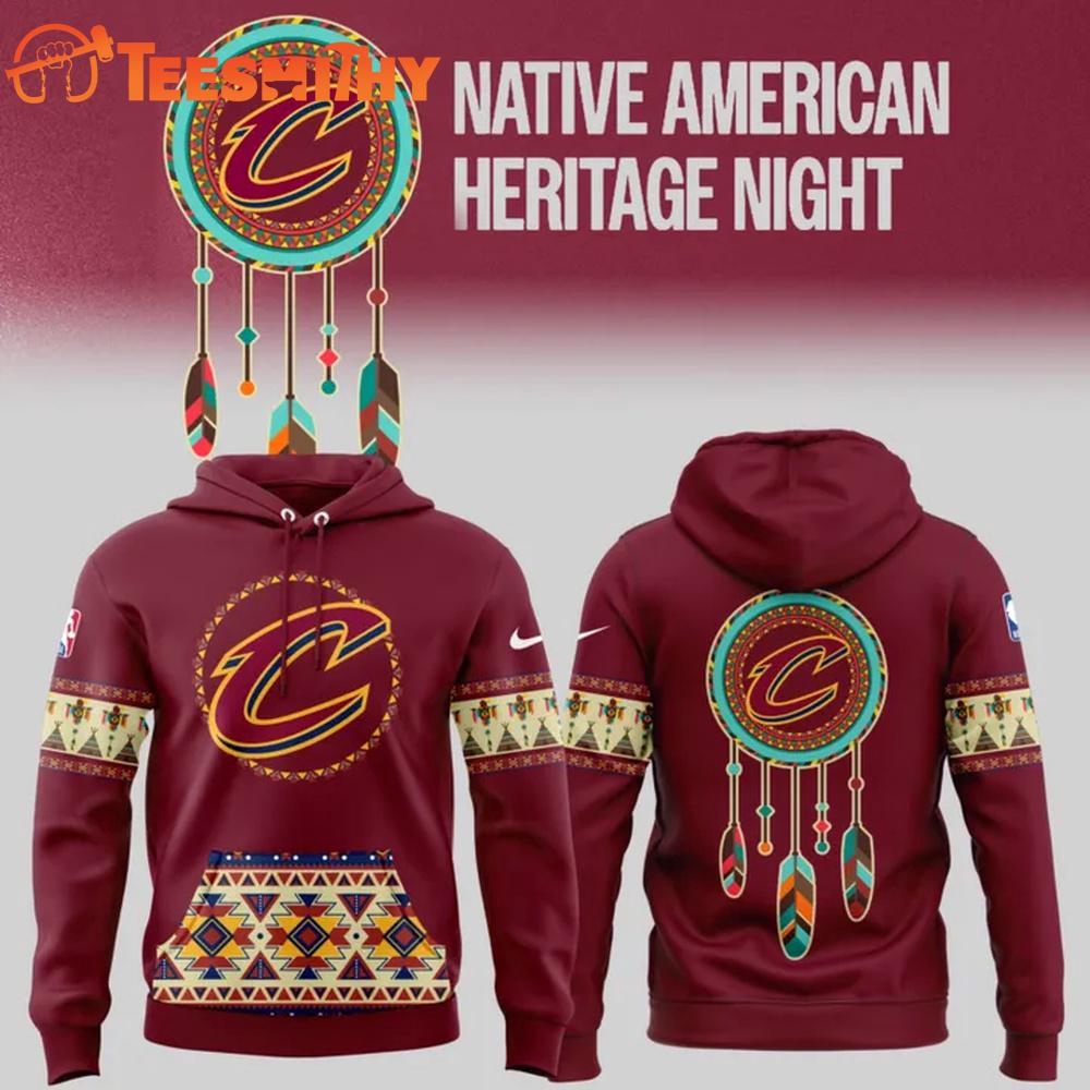 Cleveland Cavaliers Native American Heritage Night Hoodie Shirt