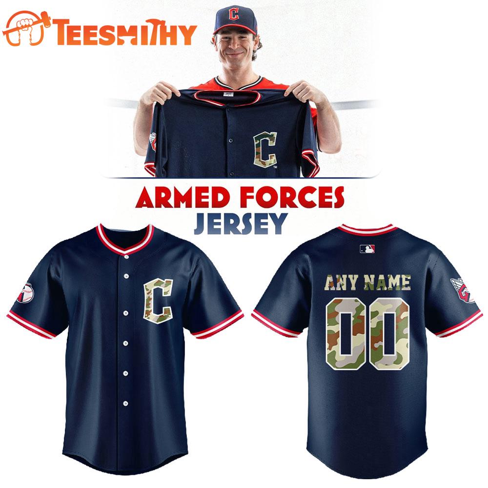 Cleveland Guardians Armed Forces Night 2026 Baseball Jersey