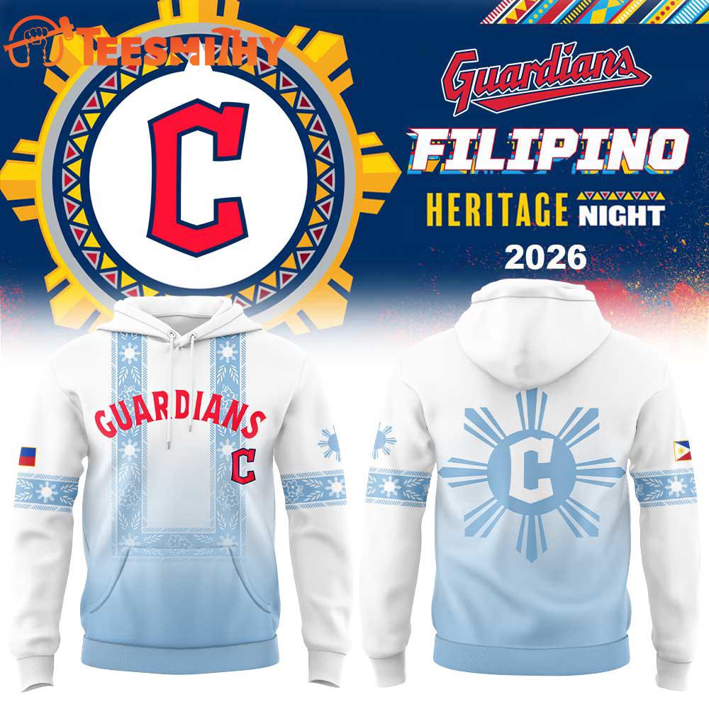 Cleveland Guardians Filipino Heritage Night 2026 Hoodie Shirt