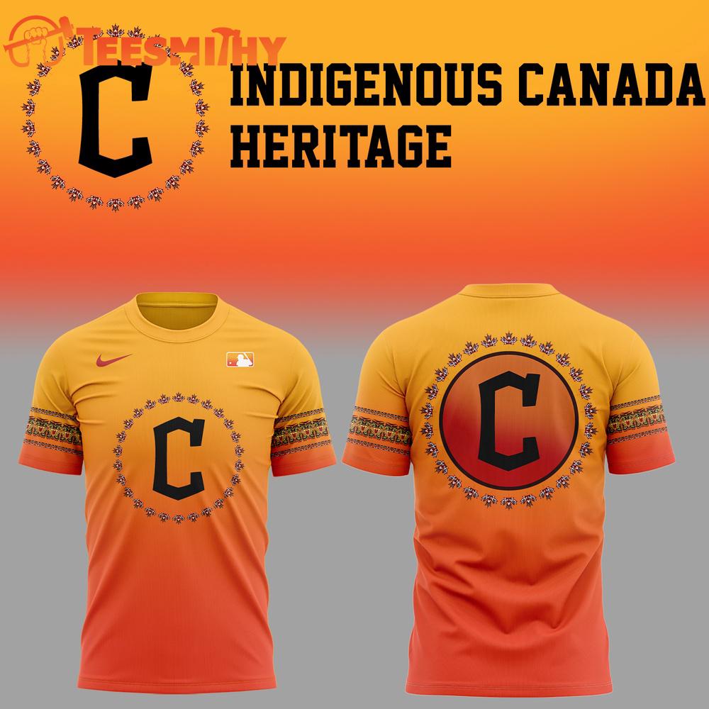Cleveland Guardians Indigenous Canada Heritage 2025 T Shirt