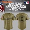 Cleveland Guardians Military Appreciation Night 2025 Jersey