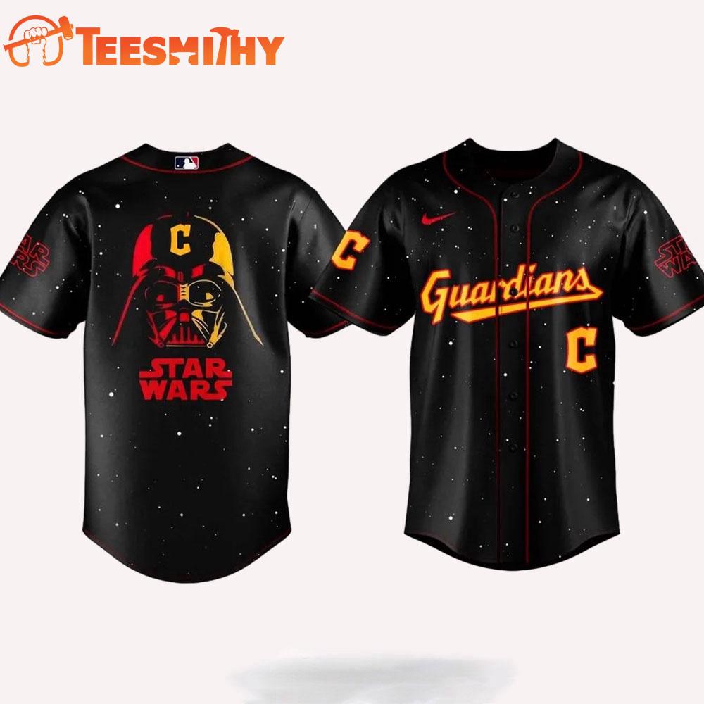 Cleveland Guardians Star Wars Night Baseball Jersey
